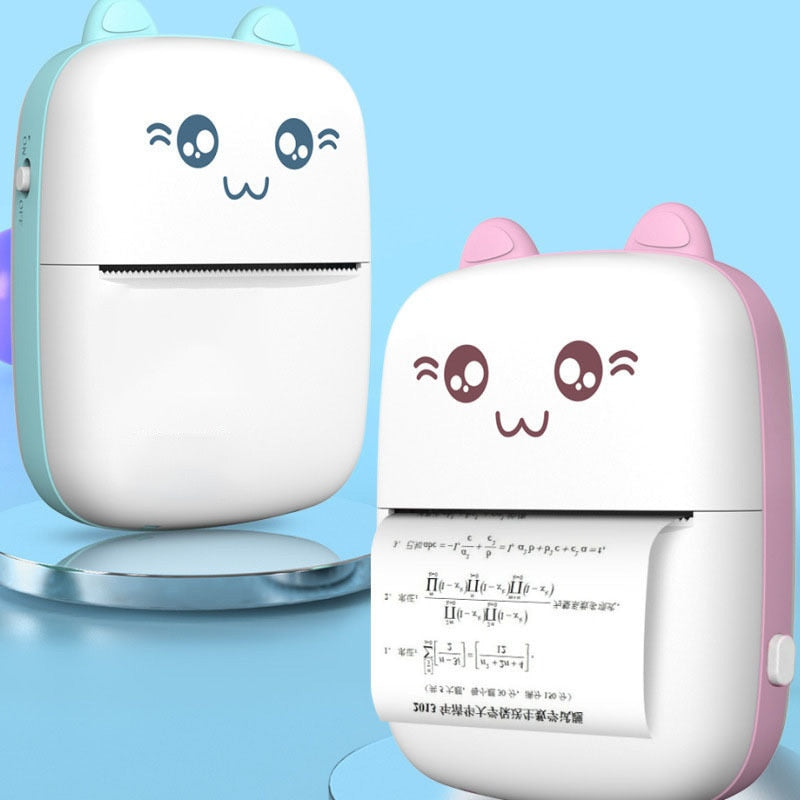 Tech & Audio collection - portable Bluetooth mini printer