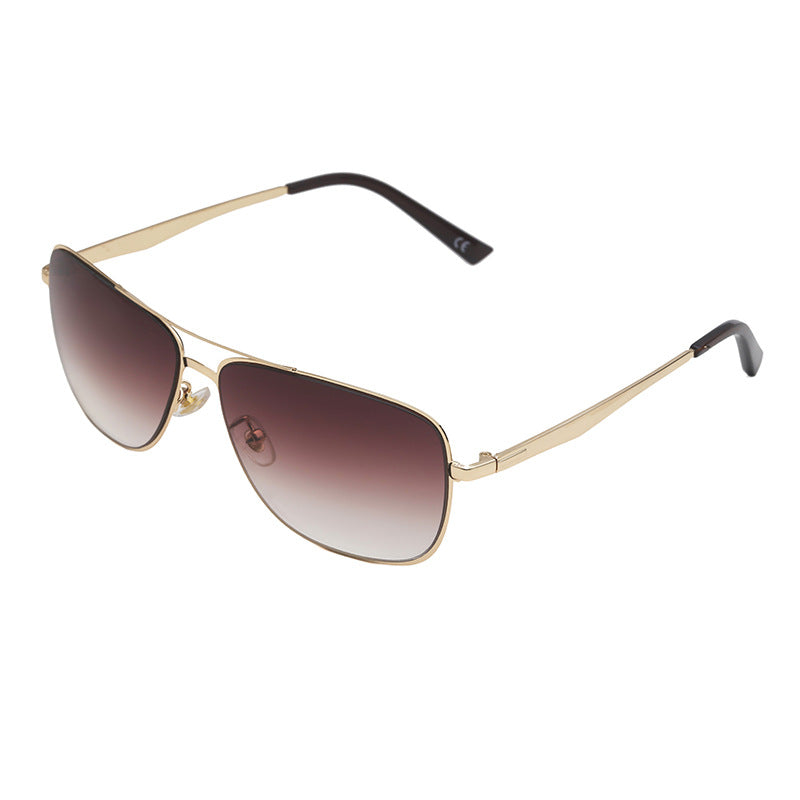 Men's Retro Double-Bridge Sunglasses - product photo 5