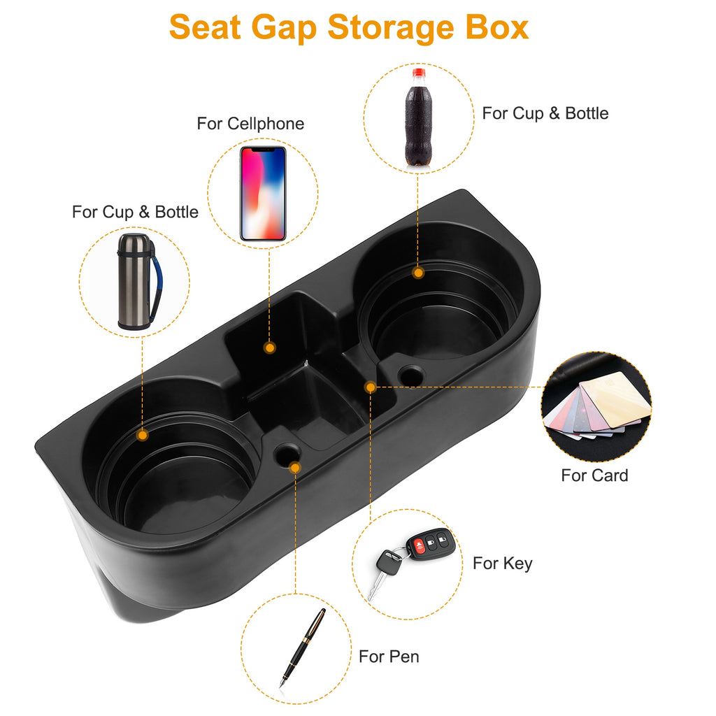 Car Seat Gap Filler Organizer - product photo 9