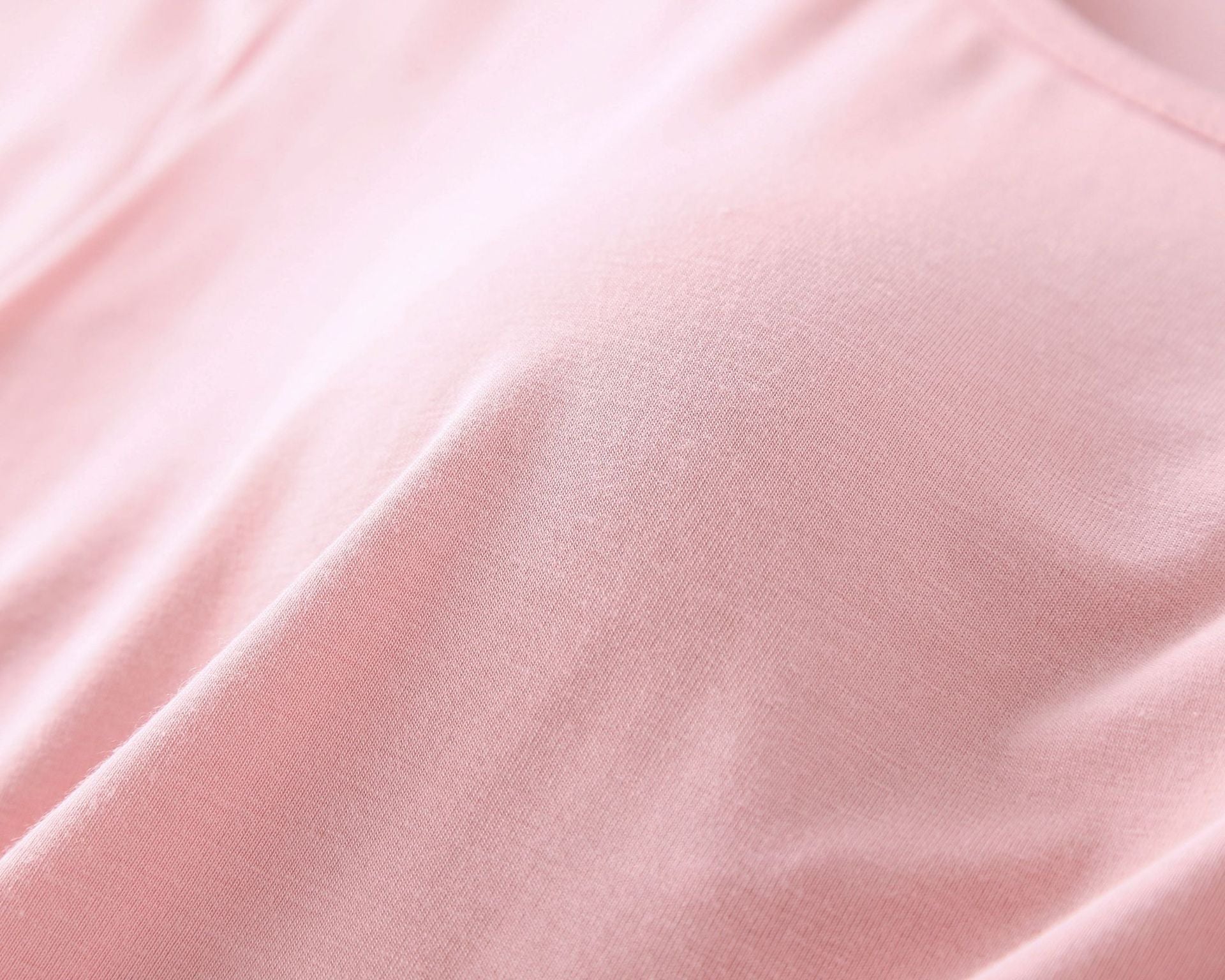 Modal Women's Short-sleeved Pajamas Set with Chest Pad Five-finger Cup Large Size Bra-free Half-sleeved Loose Shorts Home Clothes