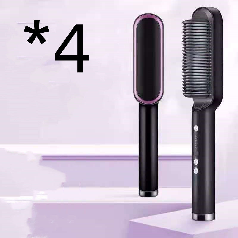 2-in-1 Hair Straightener & Curling Brush - product photo 23
