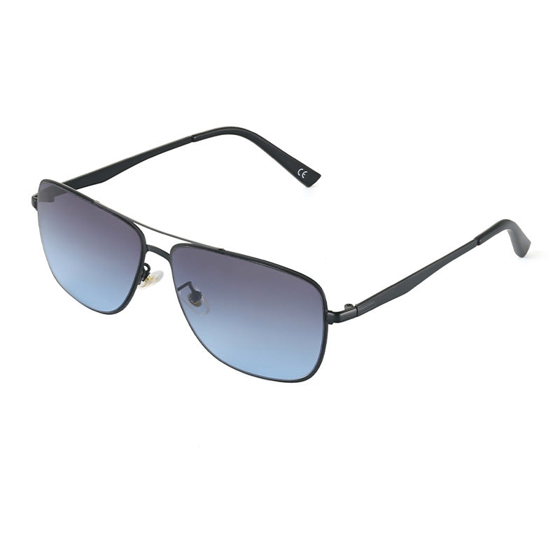 Men's Retro Double-Bridge Sunglasses - product photo 2