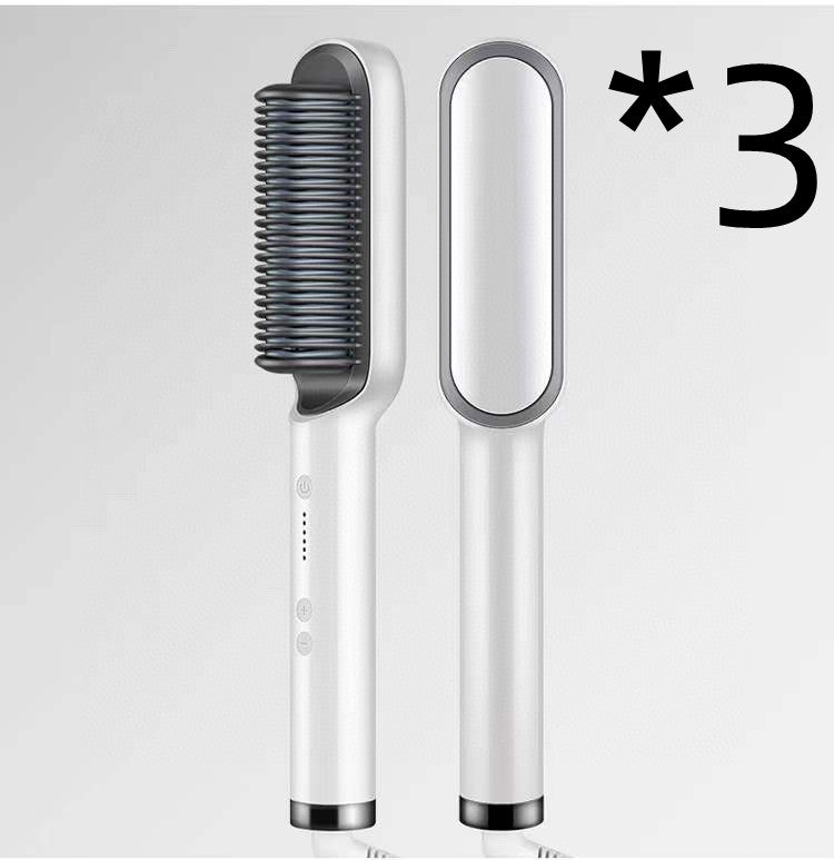 2-in-1 Hair Straightener & Curling Brush - product photo 21