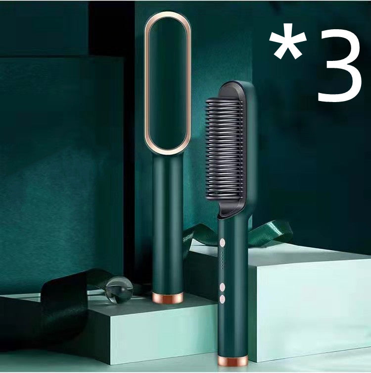 2-in-1 Hair Straightener & Curling Brush - product photo 17