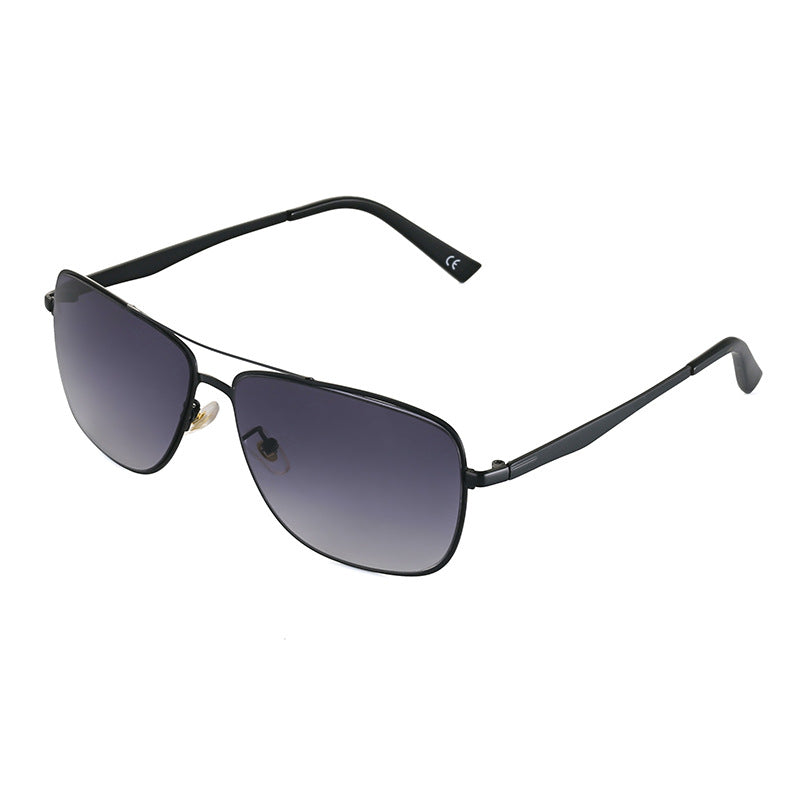 Men's Retro Double-Bridge Sunglasses - product photo 9