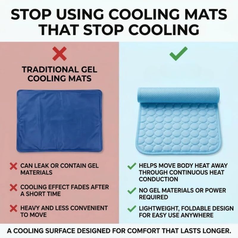 Pet Ice Silk Cooling Pad - product photo 2