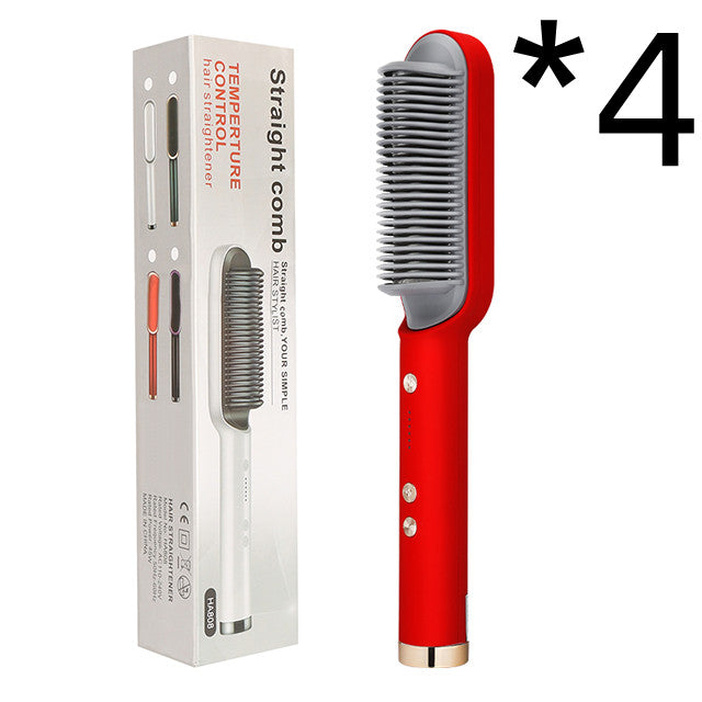 2-in-1 Hair Straightener & Curling Brush - product photo 27