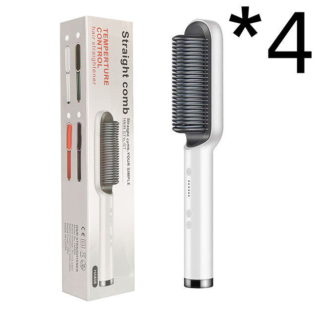 2-in-1 Hair Straightener & Curling Brush - product photo 29