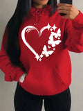 Trendy Butterfly Love Hoodie - product photo 1