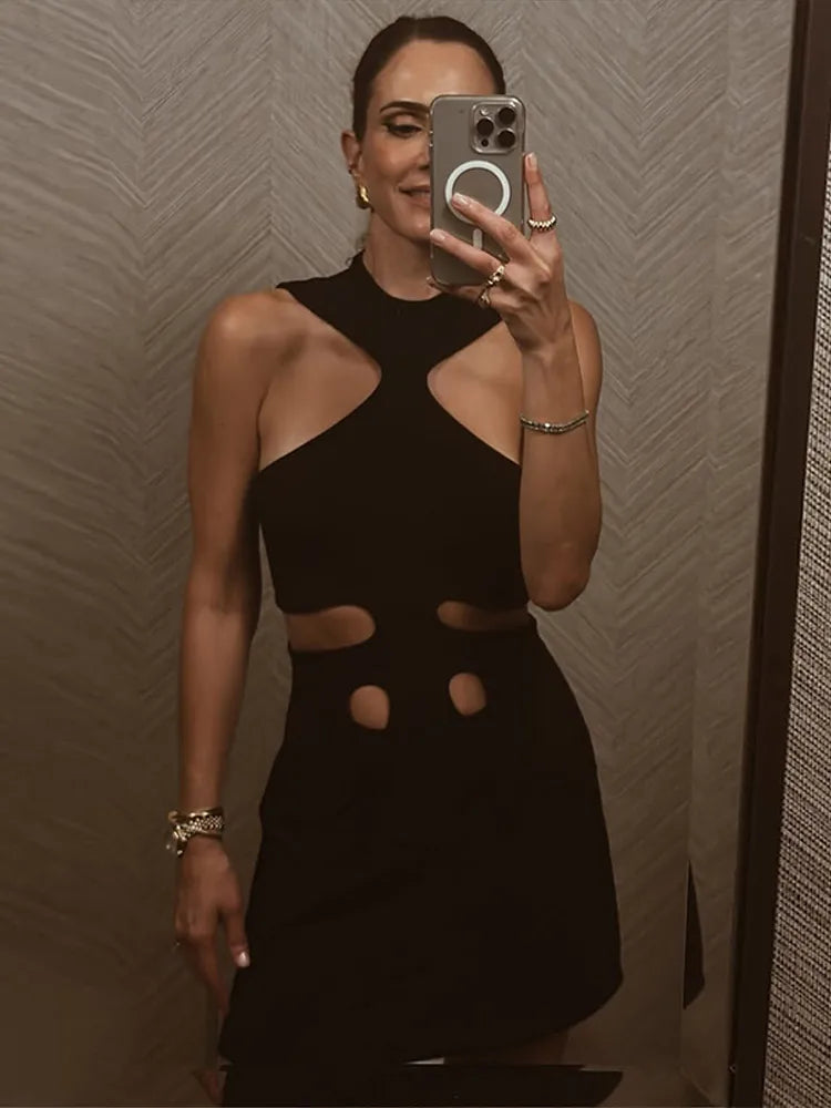 Chic Sleeveless Mini Dress - product photo 3