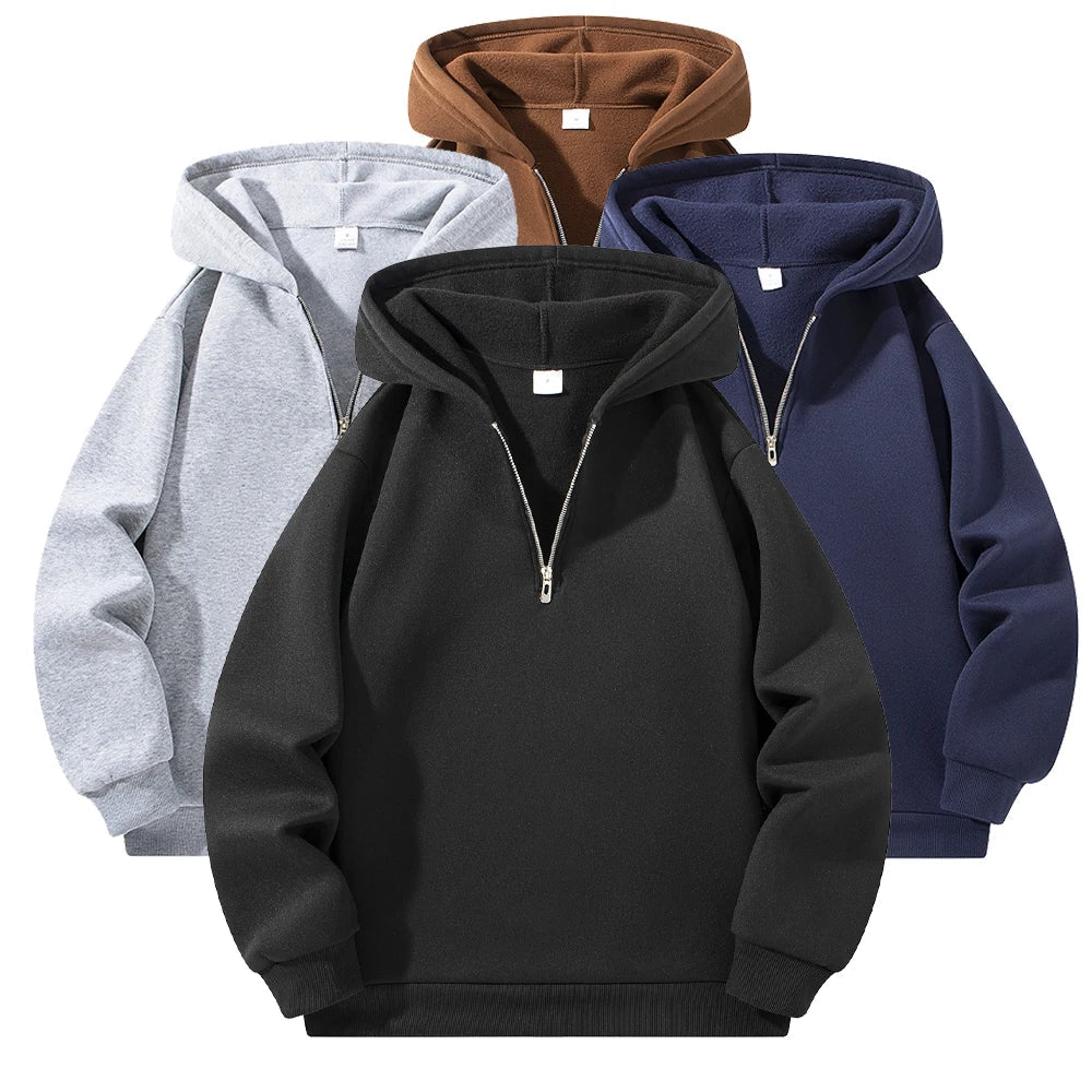 Men's Cozy Zipper Hoodie