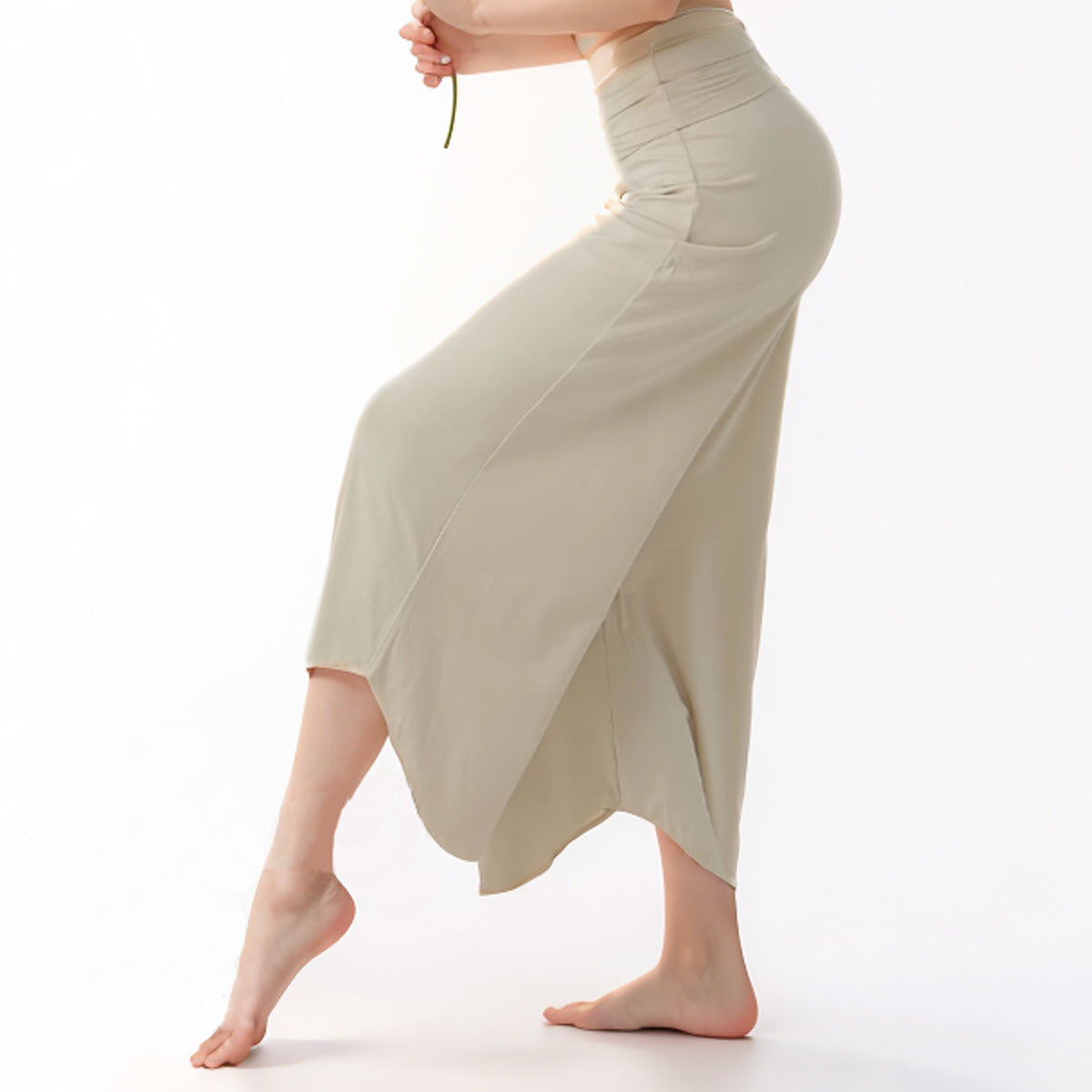Floating Cloud Pants Yoga High Waist Loose Wide Leg Pants Training Pants Soft Waxy High Elastic Skin Breathable Lightweight Yoga Clothing for Women in Summer