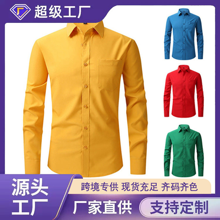 2026 Spring New Amazon Hot-Selling Loose Casual Flannel Long-Sleeve Hooded Plaid Shirt for Men with a High-End Feel