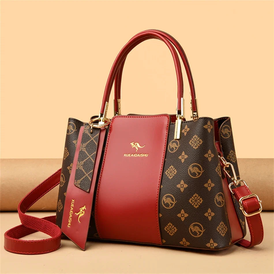 Chic Soft Leather Shoulder Bag