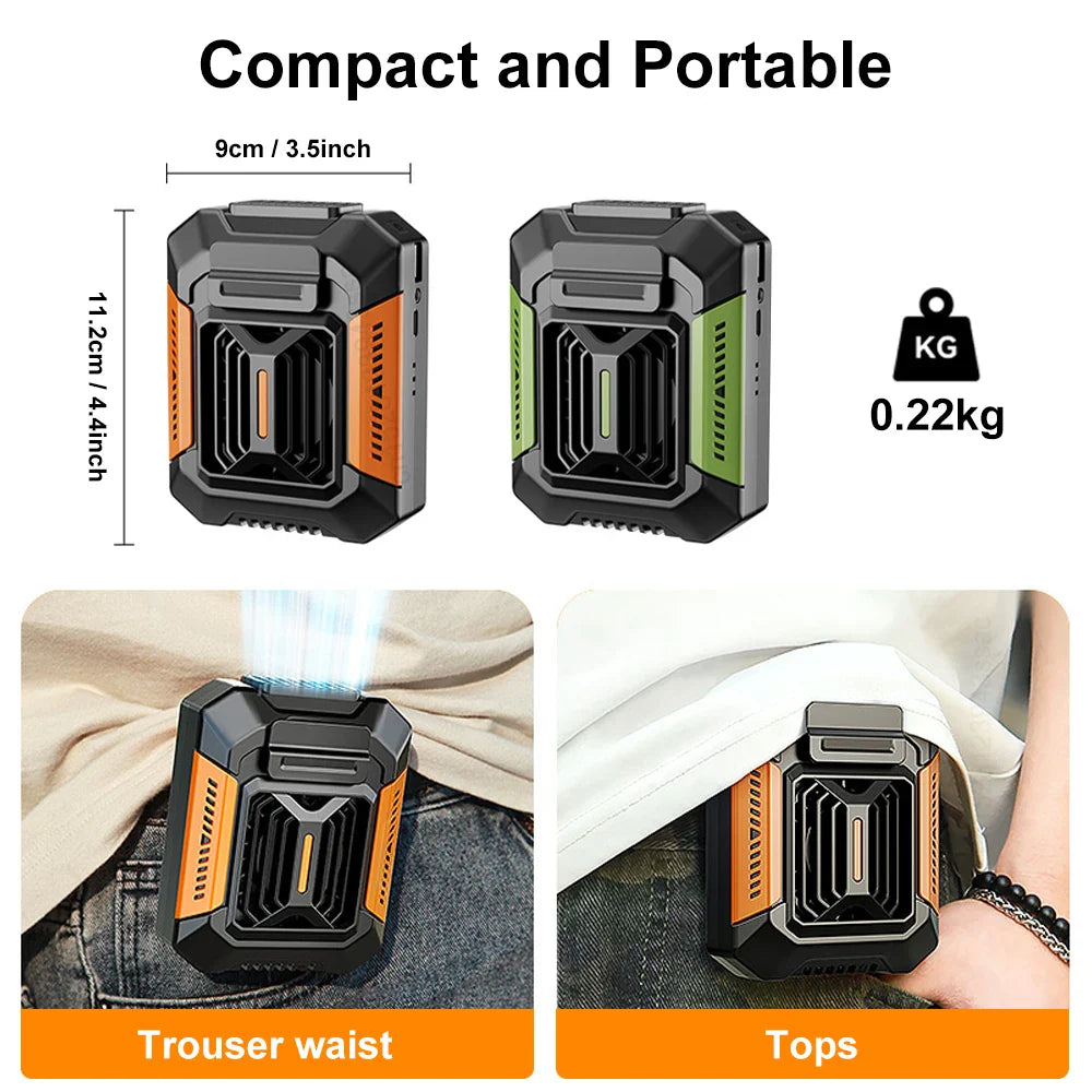 Hands-Free Waist Fan