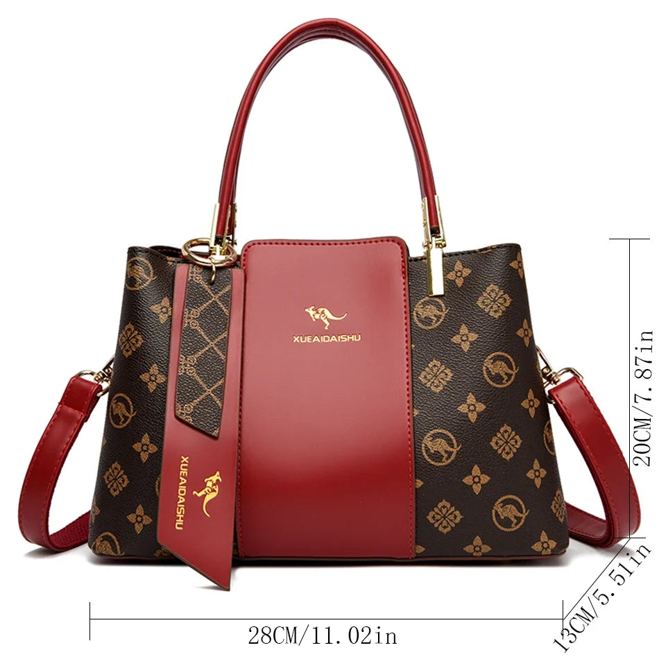 Chic Soft Leather Shoulder Bag
