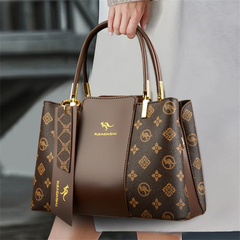 Chic Soft Leather Shoulder Bag