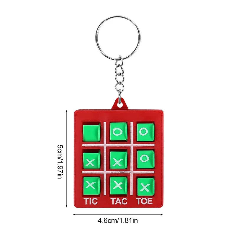 Fun Tic Tac Toe Keychains
