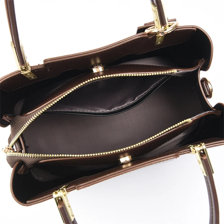 Chic Soft Leather Shoulder Bag
