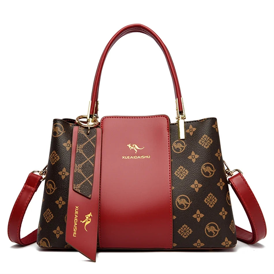 Chic Soft Leather Shoulder Bag