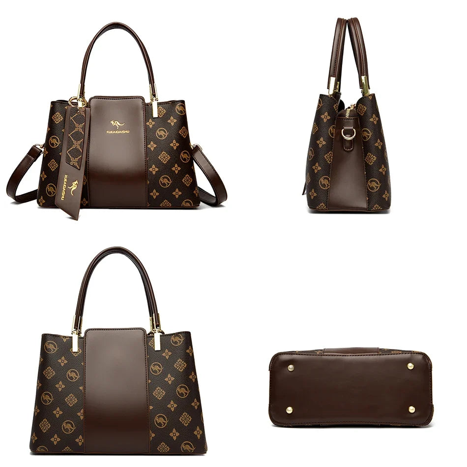 Chic Soft Leather Shoulder Bag