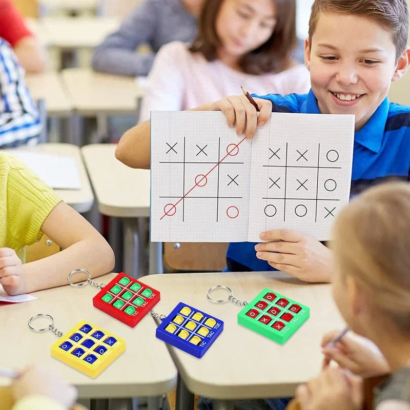 Fun Tic Tac Toe Keychains