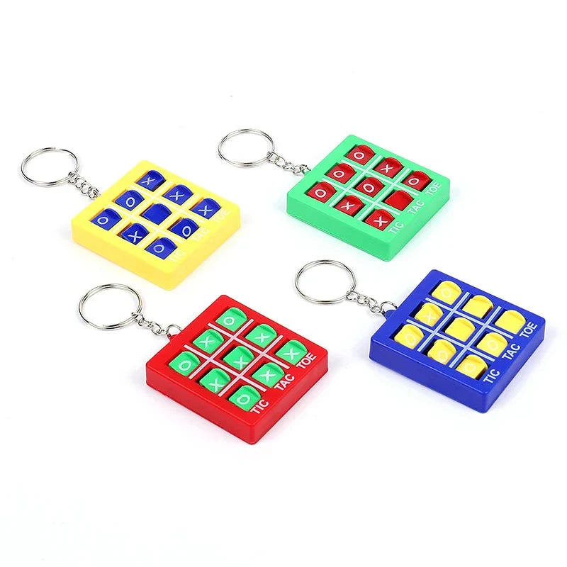 Fun Tic Tac Toe Keychains