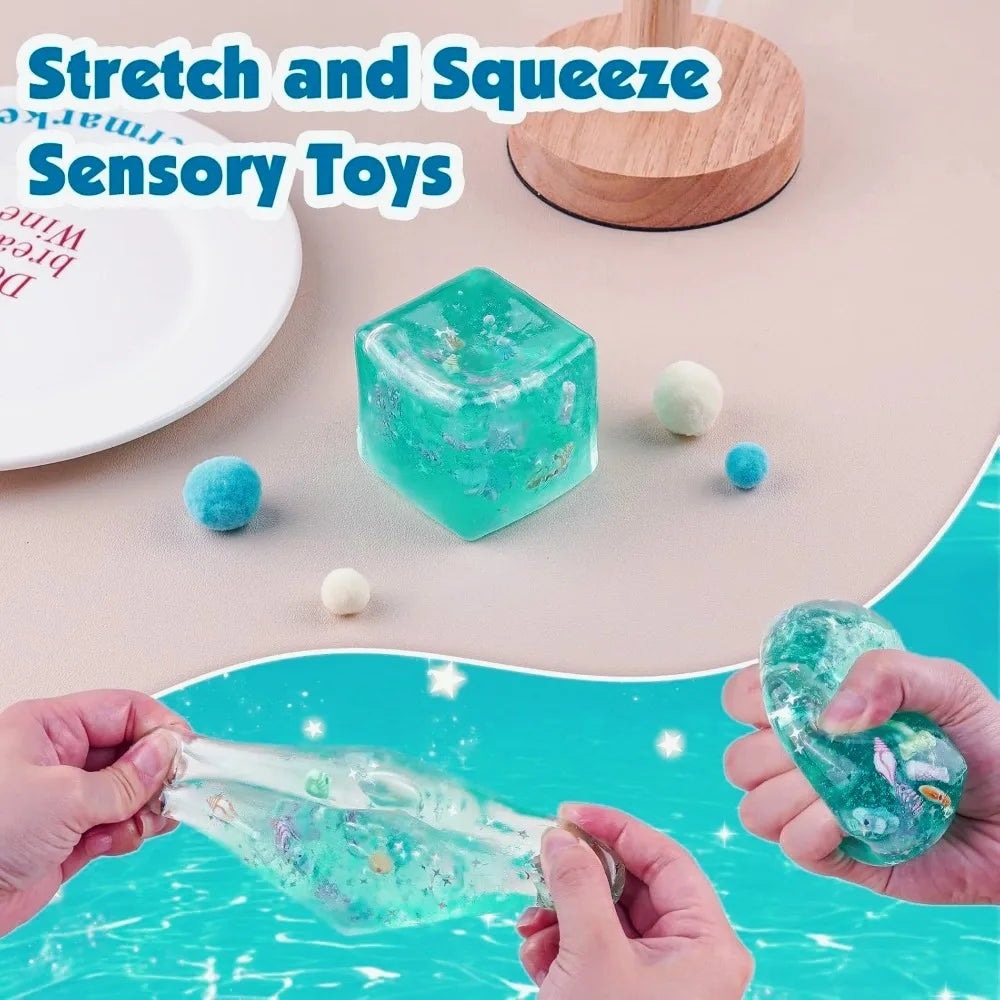 Ocean Serenity Stress Cube
