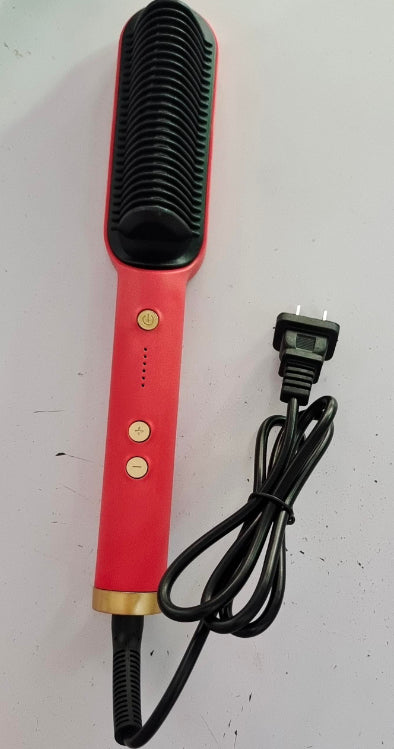 2-in-1 Hair Straightener & Curling Brush - product photo 34