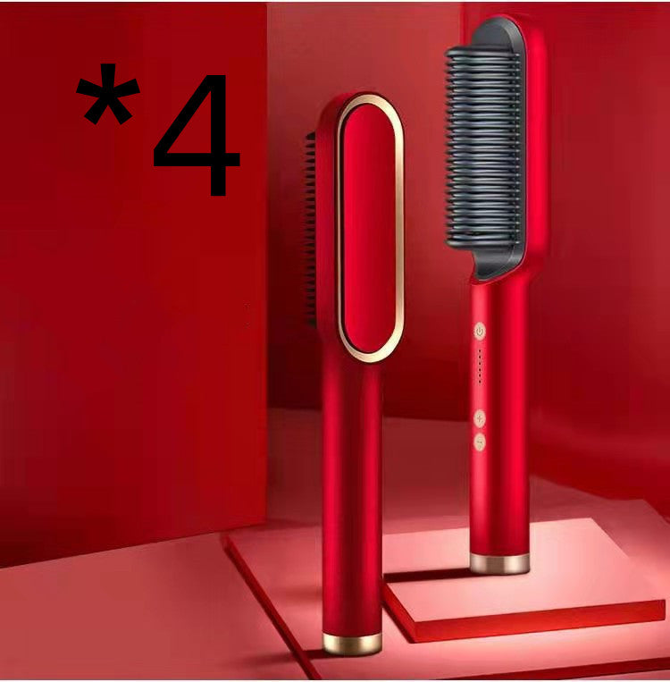2-in-1 Hair Straightener & Curling Brush - product photo 26
