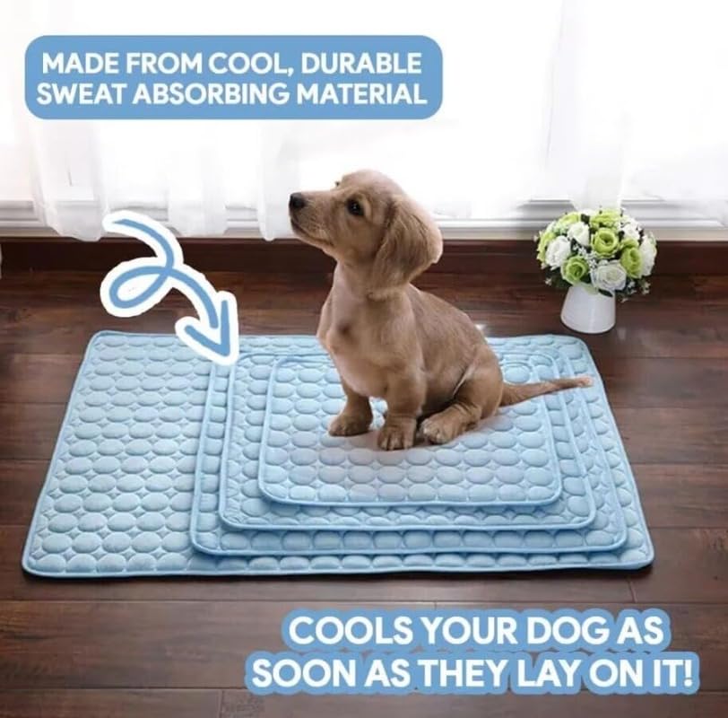 Pet Ice Silk Cooling Pad - product photo 6