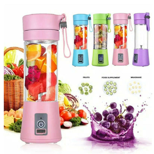 6-Blade USB Rechargeable Portable Blender - product photo 1