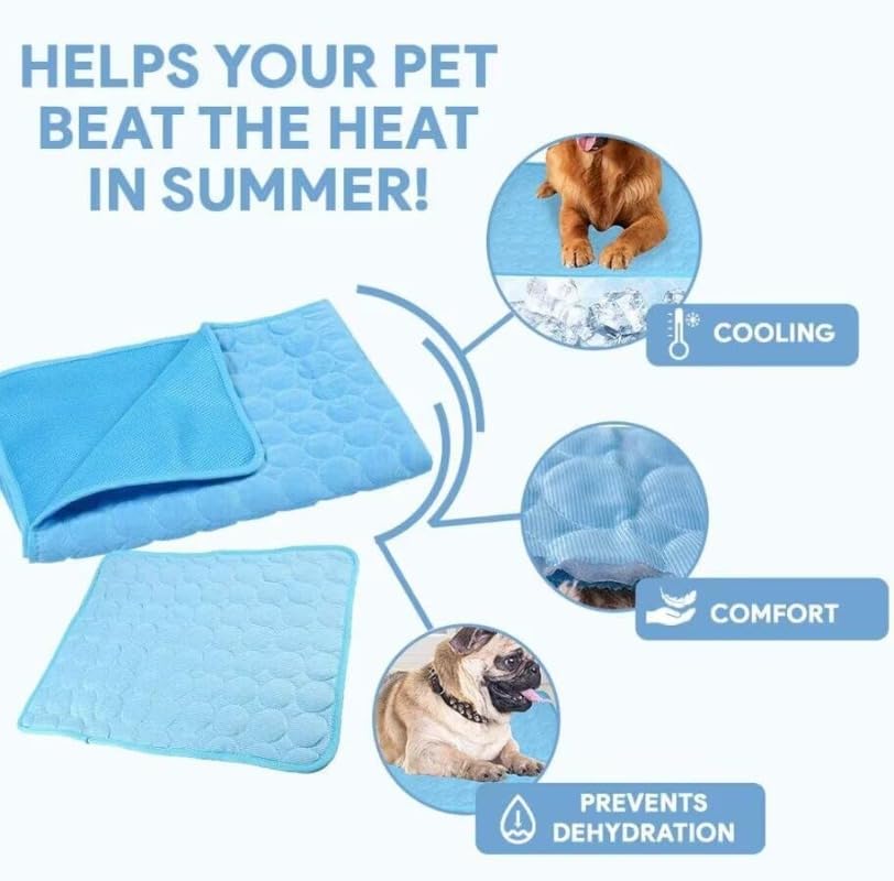 Pet Ice Silk Cooling Pad - product photo 4