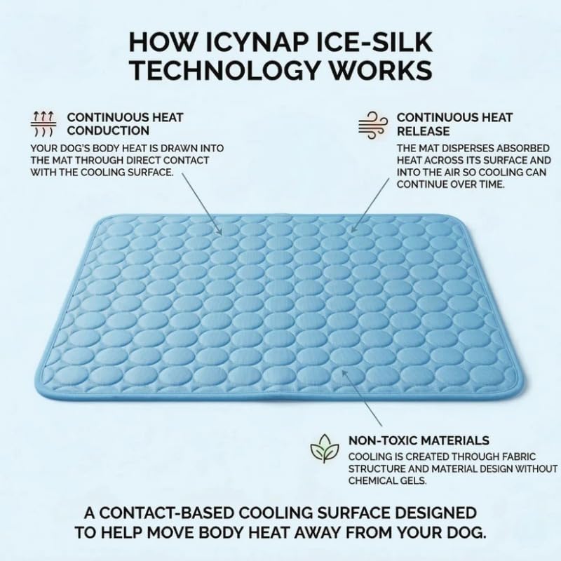 Pet Ice Silk Cooling Pad - product photo 7